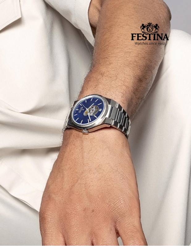 FESTINA SWISS MADE MEN'S AUTOMATIC WATCH